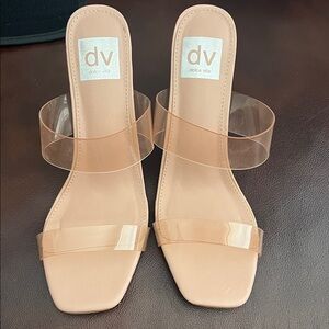 Dolce Vita Clear Strap Heels